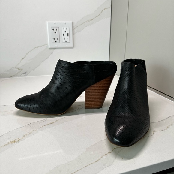 Miss Albright black slip on Mules size 11 - Picture 3 of 6